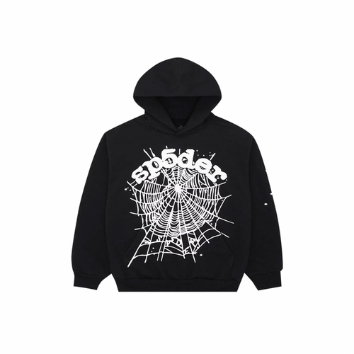 Sp5der Hoodie Black